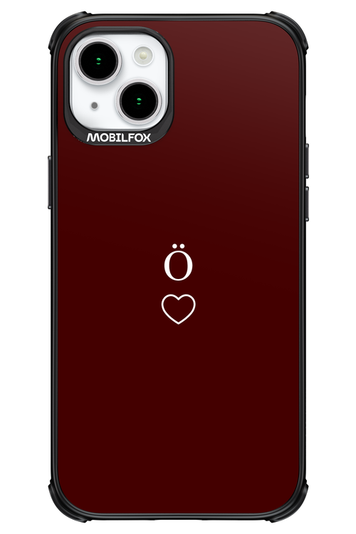 O Burgundia II 2.0 - Apple iPhone 15 Plus