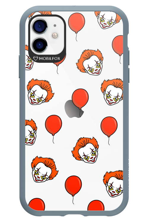 Mystery Clown (Transparent) - Apple iPhone 11