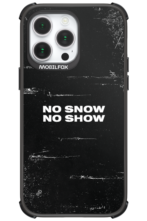 No snow, no show - Apple iPhone 14 Pro Max