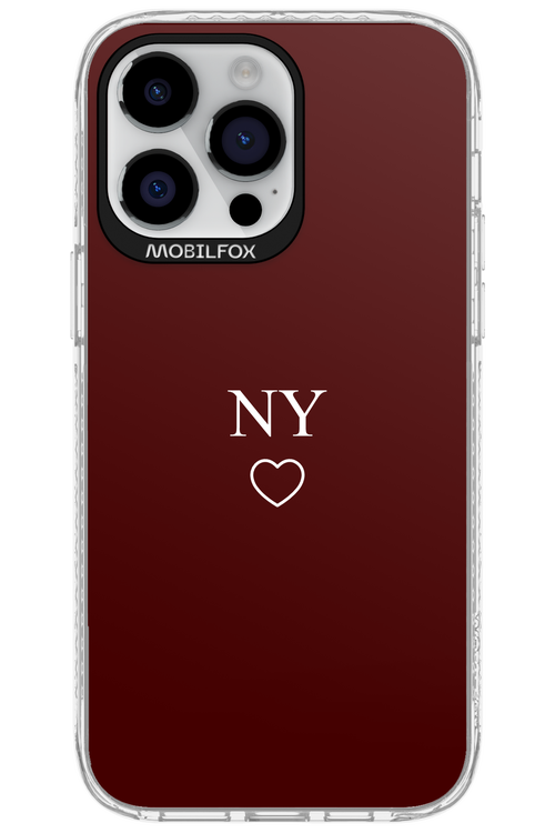 NY Burgundia 2.0 - Apple iPhone 14 Pro Max