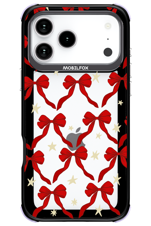 Bow & Stars (Transparent) - Apple iPhone 17 Pro Max