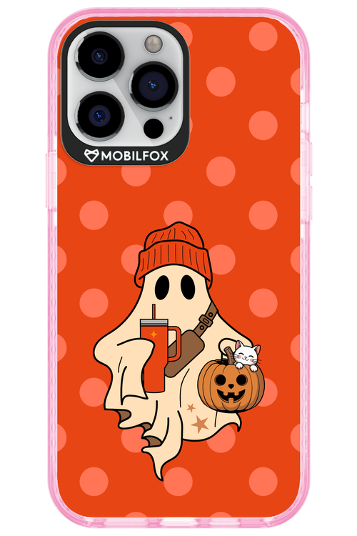 Ghost Girl (Orange) - Apple iPhone 13 Pro Max
