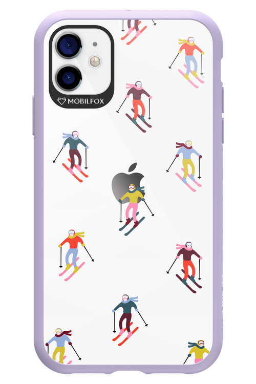 Snow Motion (Transparent) - Apple iPhone 11