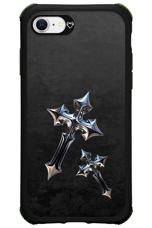 Chrome Crosses 2.0 - Apple iPhone SE 2022