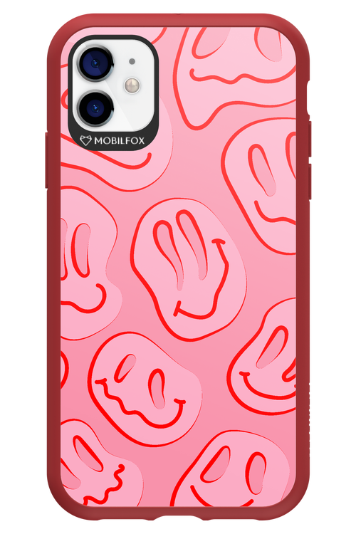 Bubblegum Smiley - Apple iPhone 11