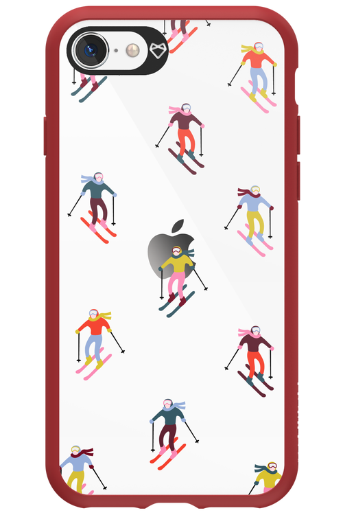 Snow Motion (Transparent) - Apple iPhone SE 2022