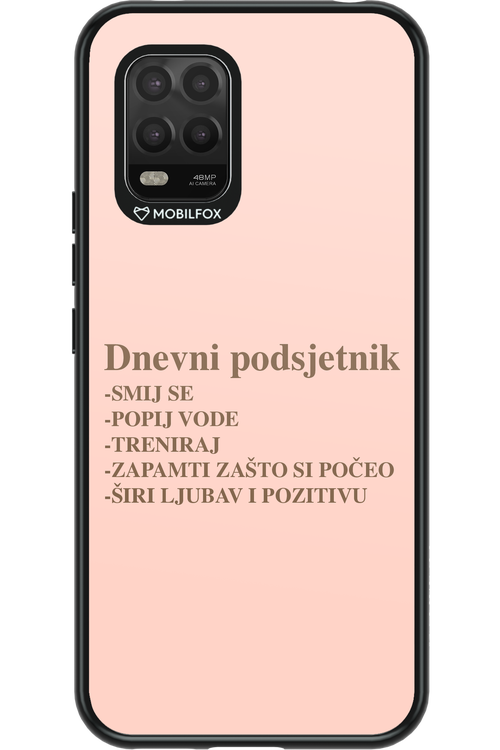 Dnevni Podsjetnik - Xiaomi Mi 10 Lite 5G