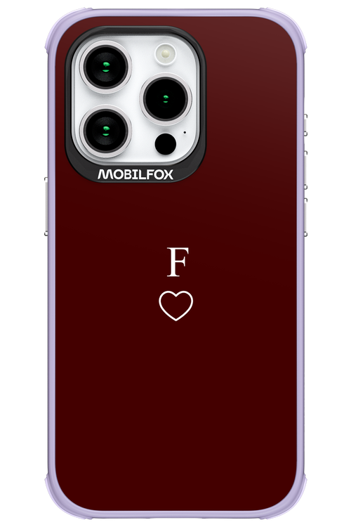 F Burgundia 2.0 - Apple iPhone 15 Pro