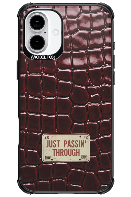 Just passin through 2.0 - Apple iPhone 16 Plus