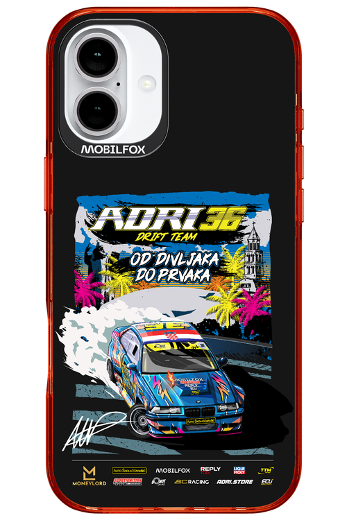 ADRI36 Midnight Drift 2.0 - Apple iPhone 16 Plus