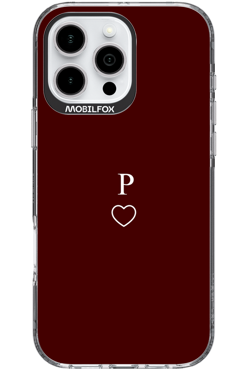 P Burgundia 2.0 - Apple iPhone 16 Pro Max