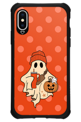 Ghost Girl (Orange) - Apple iPhone X
