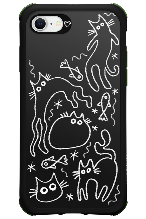CHALK_CATS - Apple iPhone 8