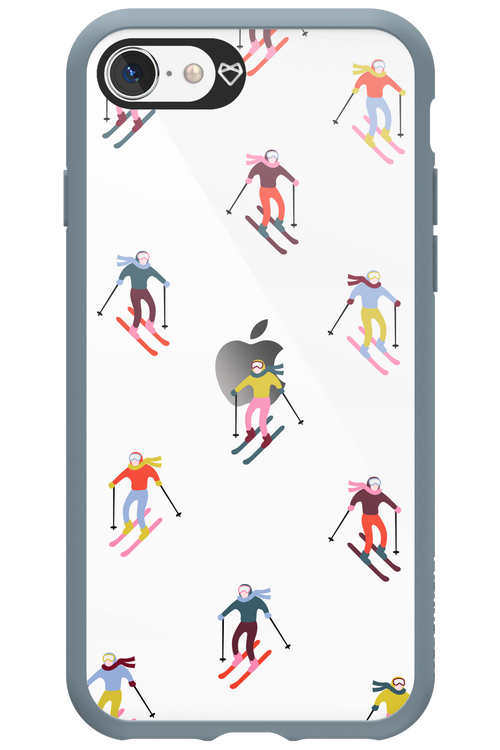 Snow Motion (Transparent) - Apple iPhone SE 2020