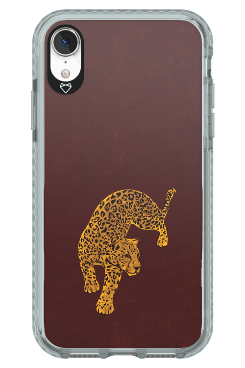 Burgundy Leopard - Apple iPhone XR