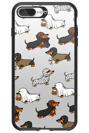 Scary Dachshund (Transparent) - Apple iPhone 7 Plus