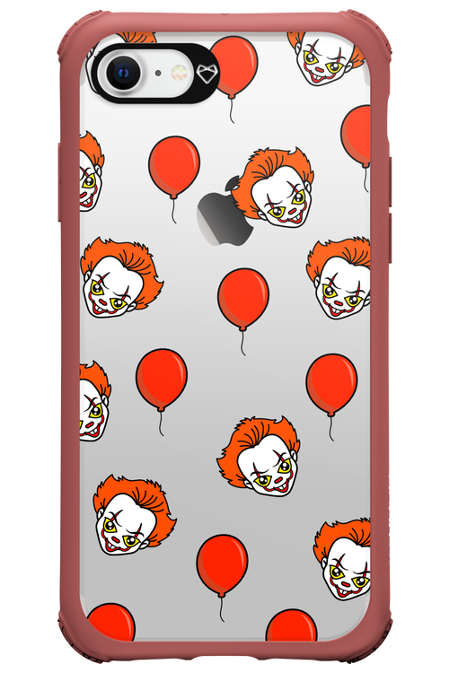 Mystery Clown (Transparent) - Apple iPhone 7