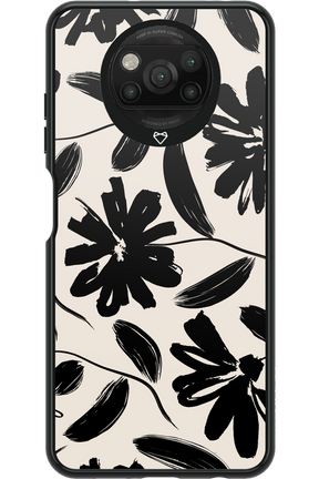 Monochrome Flowerss - Xiaomi Poco X3 NFC