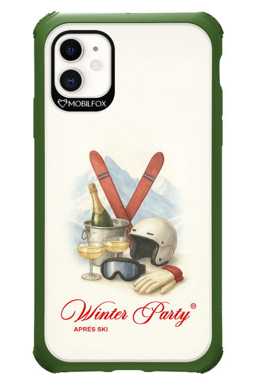 Winter Ski Party - Apple iPhone 11