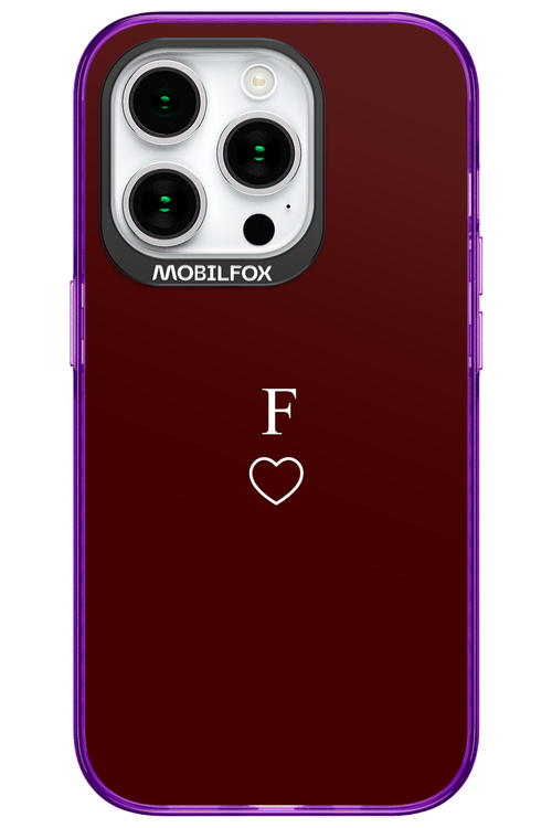 F Burgundia 2.0 - Apple iPhone 15 Pro