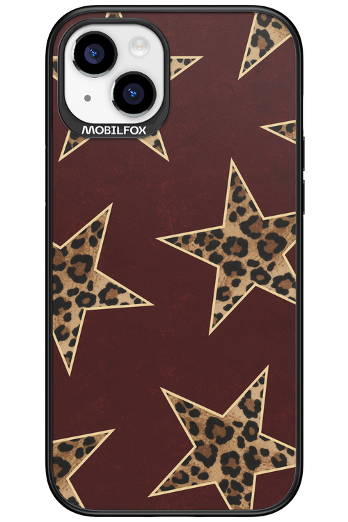 Wild Stars Burgundy - Apple iPhone 15 Plus