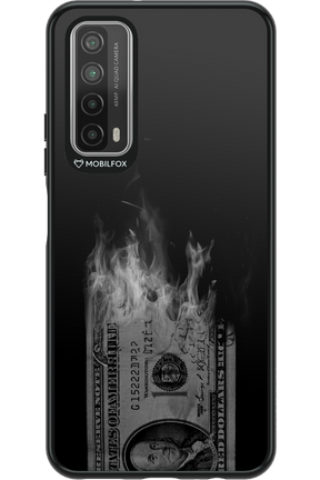 Money Burn B&W - Huawei P Smart 2021