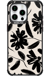 Monochrome Flowerss - Apple iPhone 15 Pro Max