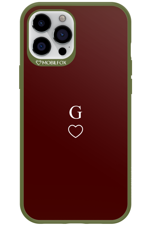 G Burgundia 2.0 - Apple iPhone 12 Pro Max