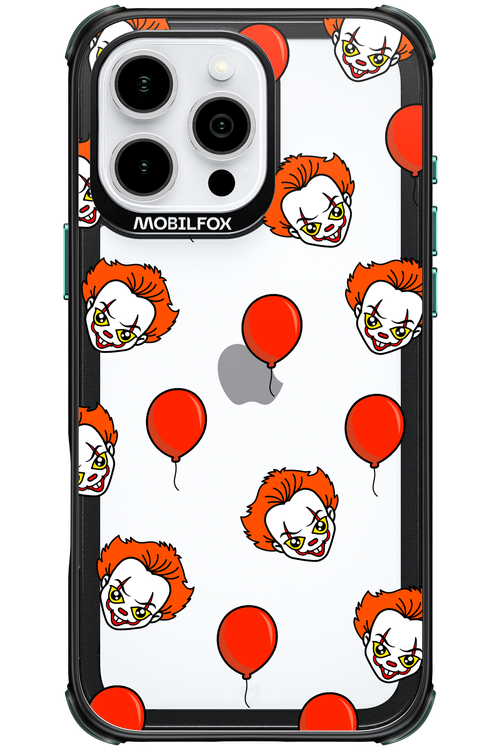 Mystery Clown (Transparent) - Apple iPhone 16 Pro Max