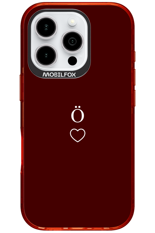 O Burgundia II 2.0 - Apple iPhone 16 Pro