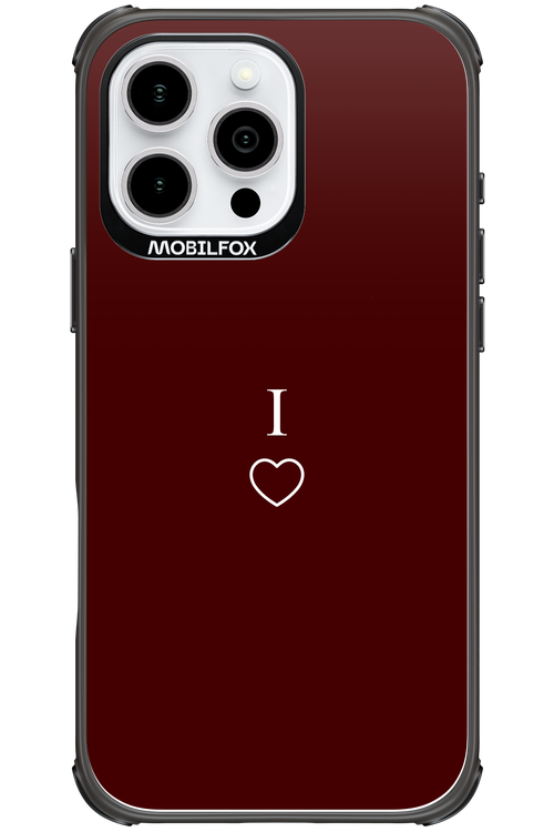 I Burgundia 2.0 - Apple iPhone 16 Pro Max