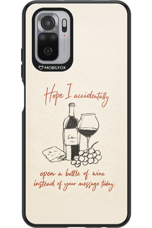 Bottle of wine 2.0 - Xiaomi Redmi Note 10