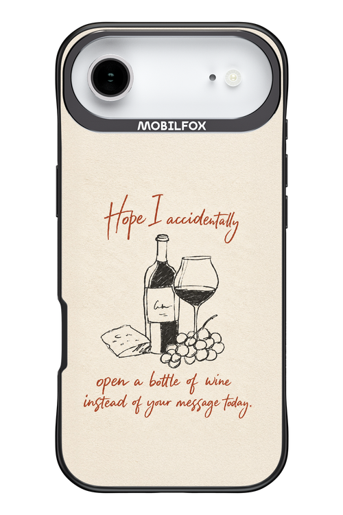 Bottle of wine 2.0 - Apple iPhone 17 Air