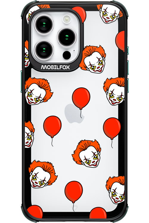 Mystery Clown (Transparent) - Apple iPhone 15 Pro Max