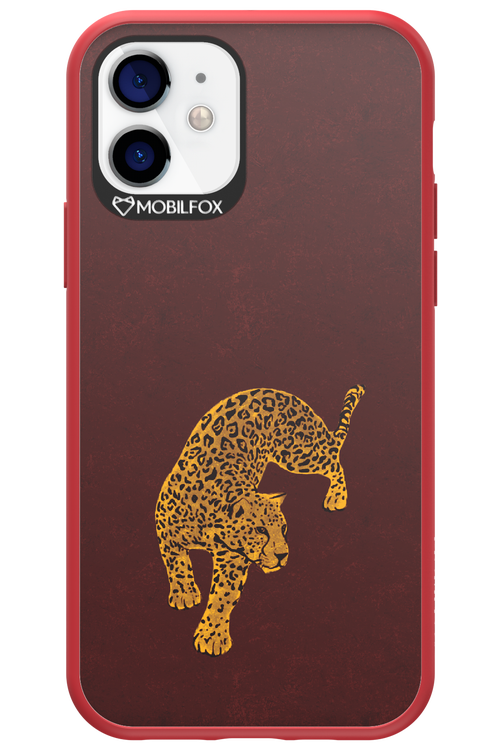 Burgundy Leopard - Apple iPhone 12