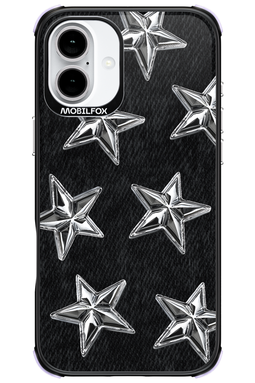 Chrome Stars - Apple iPhone 16 Plus