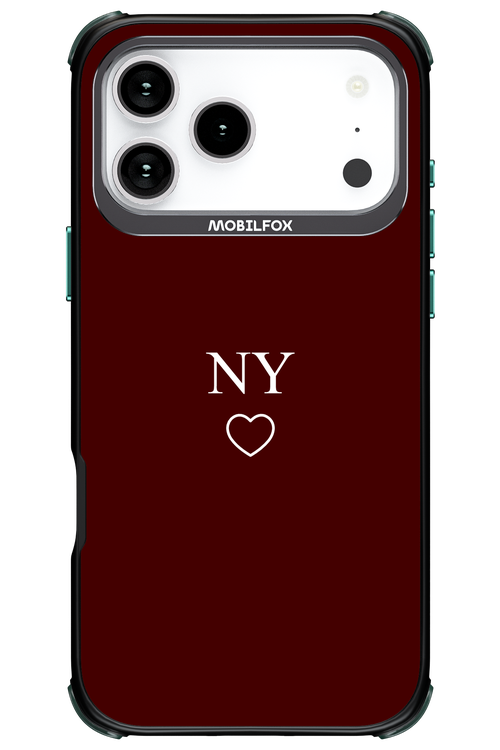 NY Burgundia 2.0 - Apple iPhone 17 Pro Max