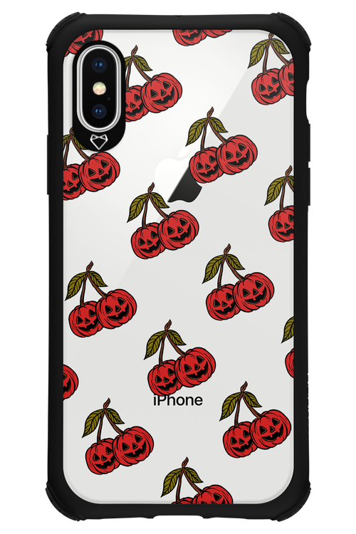 Spicey Pumpkin (Transparent) - Apple iPhone X