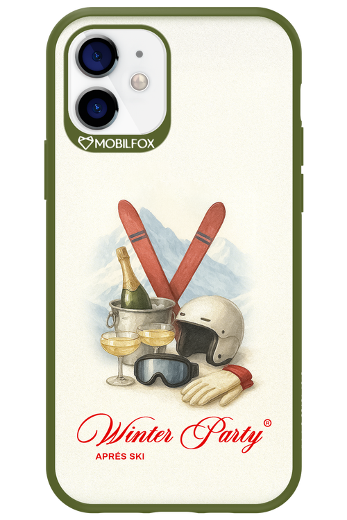 Winter Ski Party - Apple iPhone 12