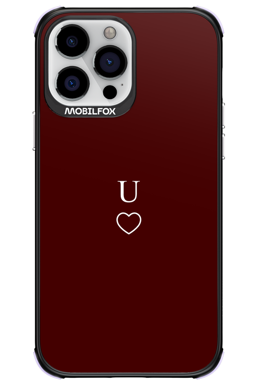 U Burgundia 2.0 - Apple iPhone 13 Pro Max