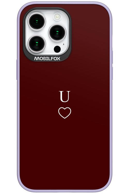 U Burgundia 2.0 - Apple iPhone 15 Pro Max