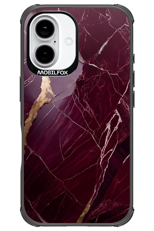 Burgundy Marble 2.0 - Apple iPhone 16