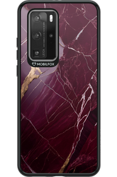 Burgundy Marble - Huawei P40 Pro