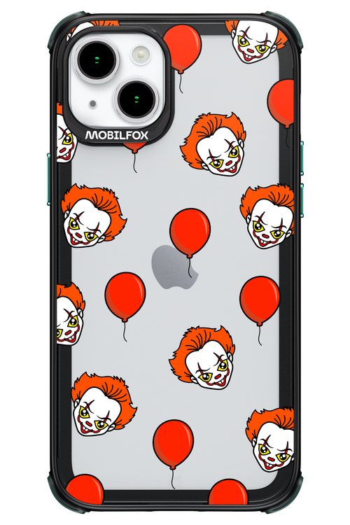 Mystery Clown (Transparent) - Apple iPhone 15 Plus