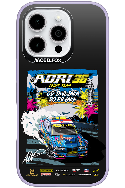 ADRI36 Midnight Drift - Apple iPhone 16 Pro