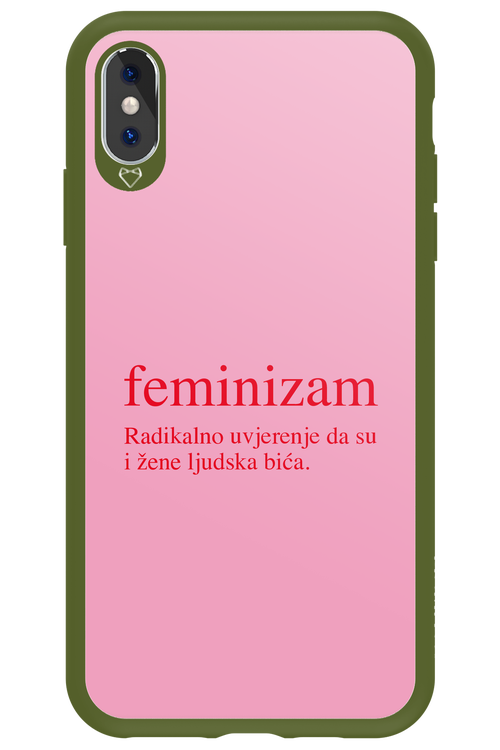 Feminizam Pink - Apple iPhone XS Max