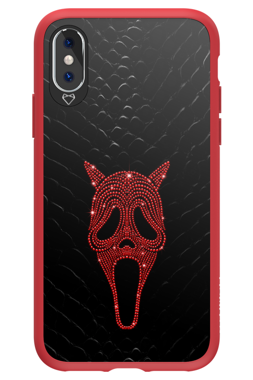 Devil Glitter Ghost - Apple iPhone X