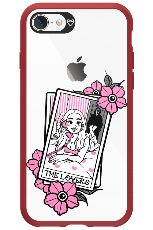 The Spooky Lovers (Transparent) - Apple iPhone 8
