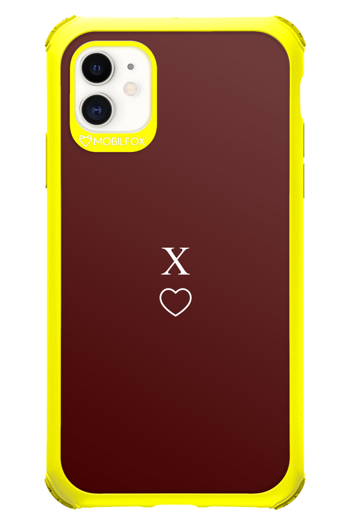 X Burgundia 2.0 - Apple iPhone 11