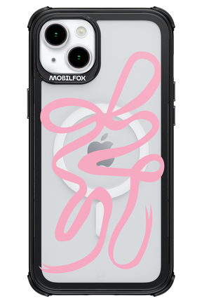 Pink Bow - Apple iPhone 15 Plus